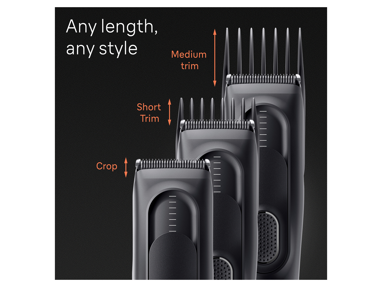 Braun Haartrimmer HC5330 Matte Black Braun Haartrimmer HC5330 Matte Black